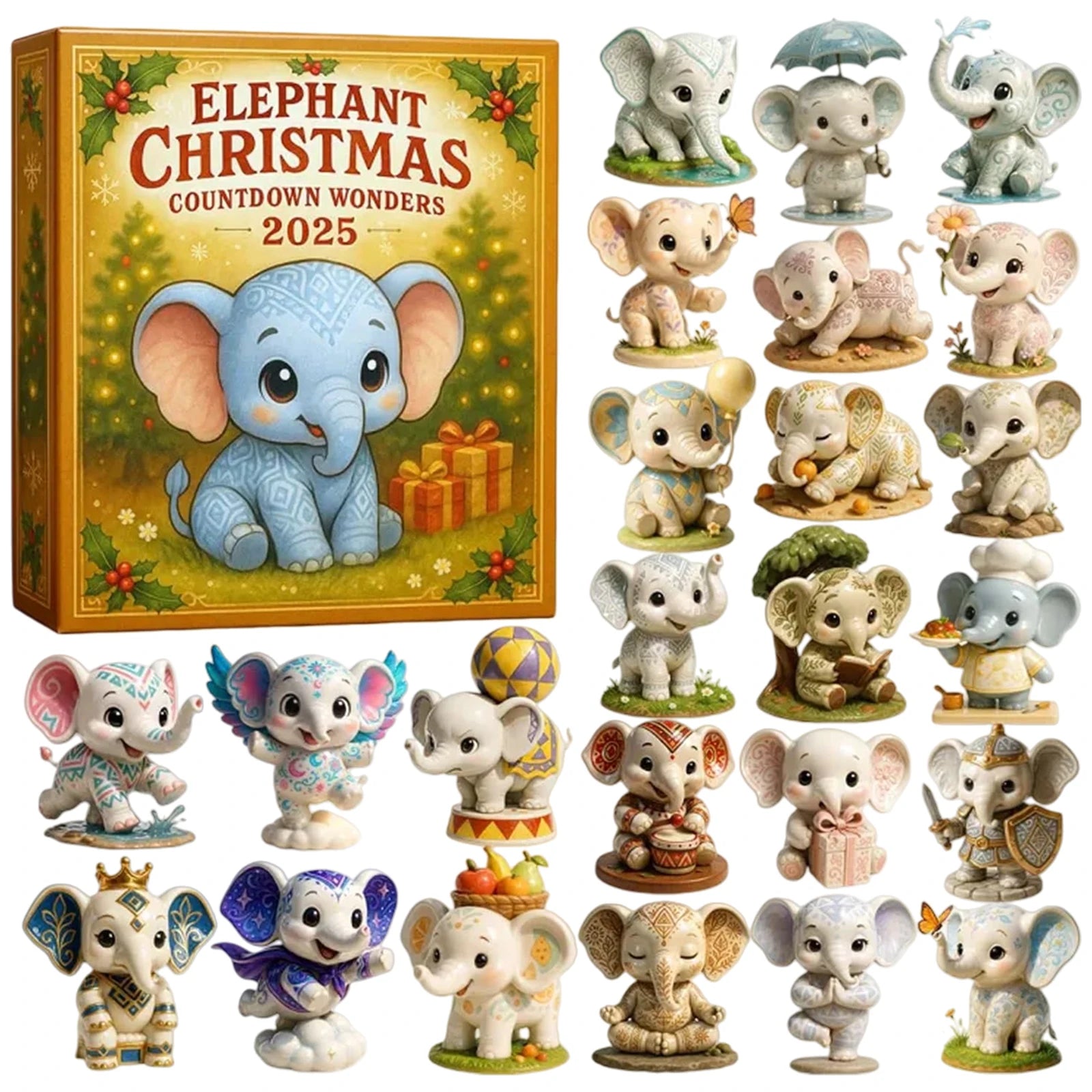 Tier Adventskalender 2025 | 24 Tage Spass für die ganze Familie, Teens & Erwachsene | Großes Geschenk