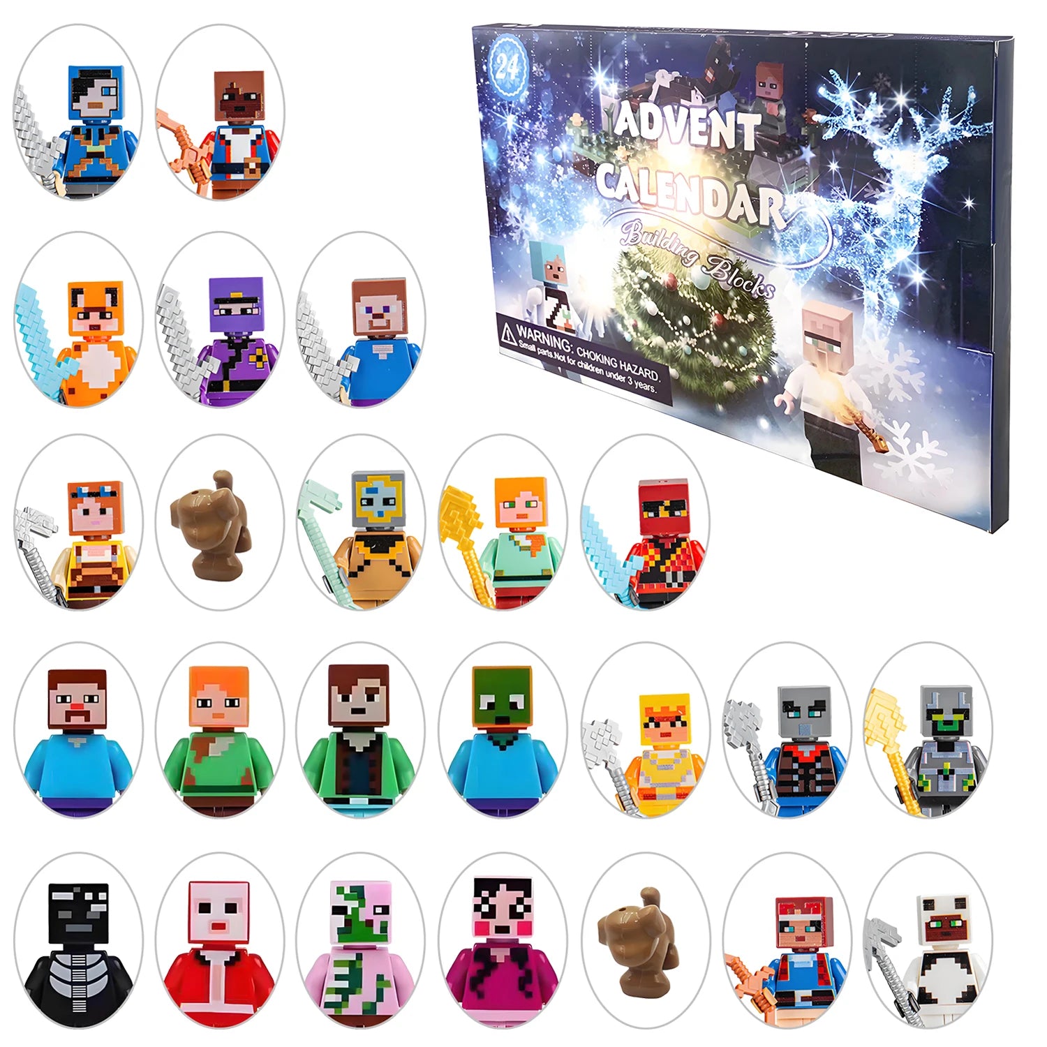 Minecraft Adventskalender für Kinder