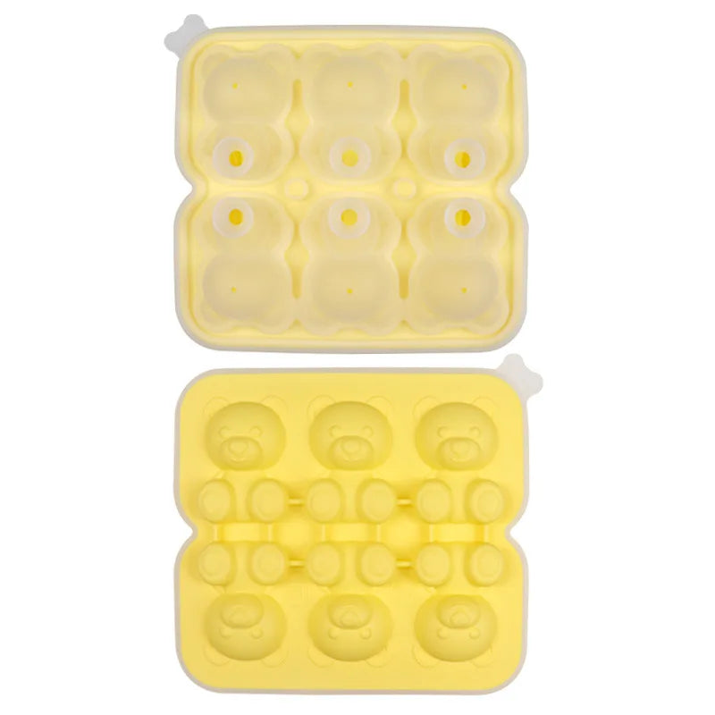 Kleine Teddybär Form Eiswürfel