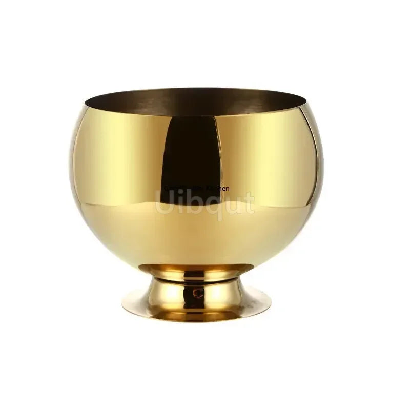 Goldener Eis Kübel