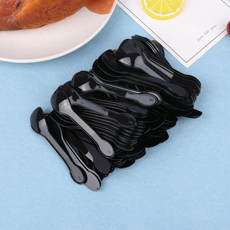 Plastiklöffel Mini – 100 Stück