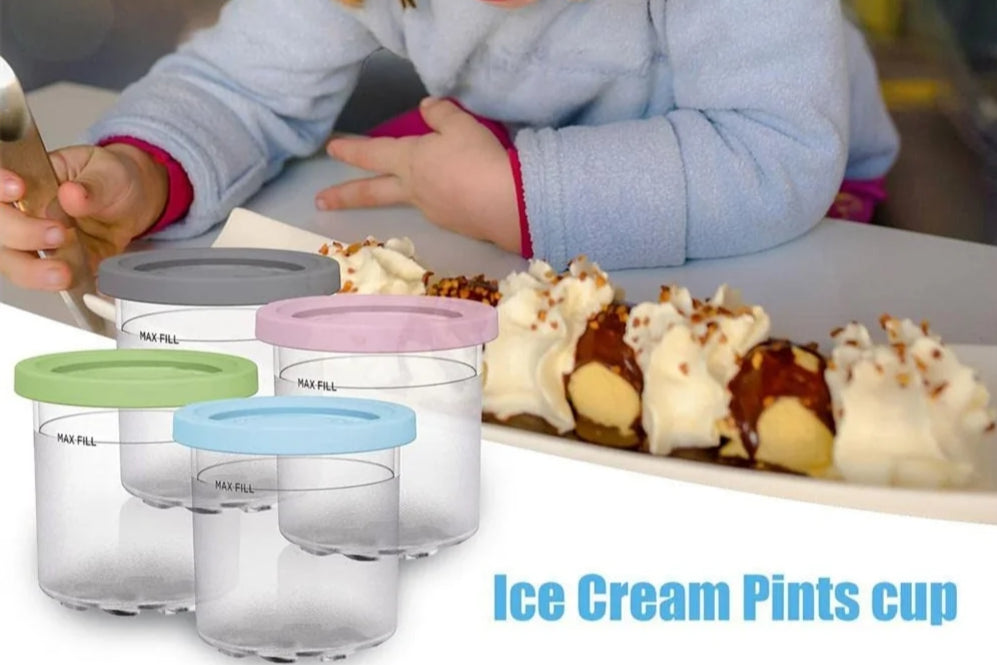 Eisbecher Ninja Cream mit Deckel