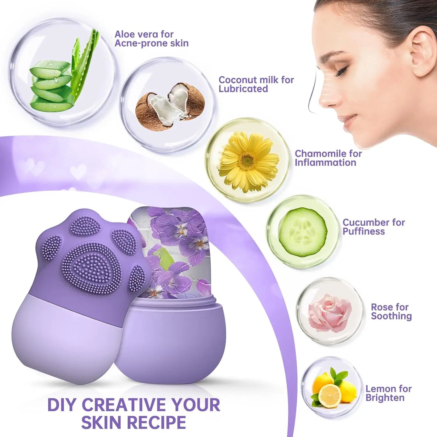 Gesichts-Eisroller