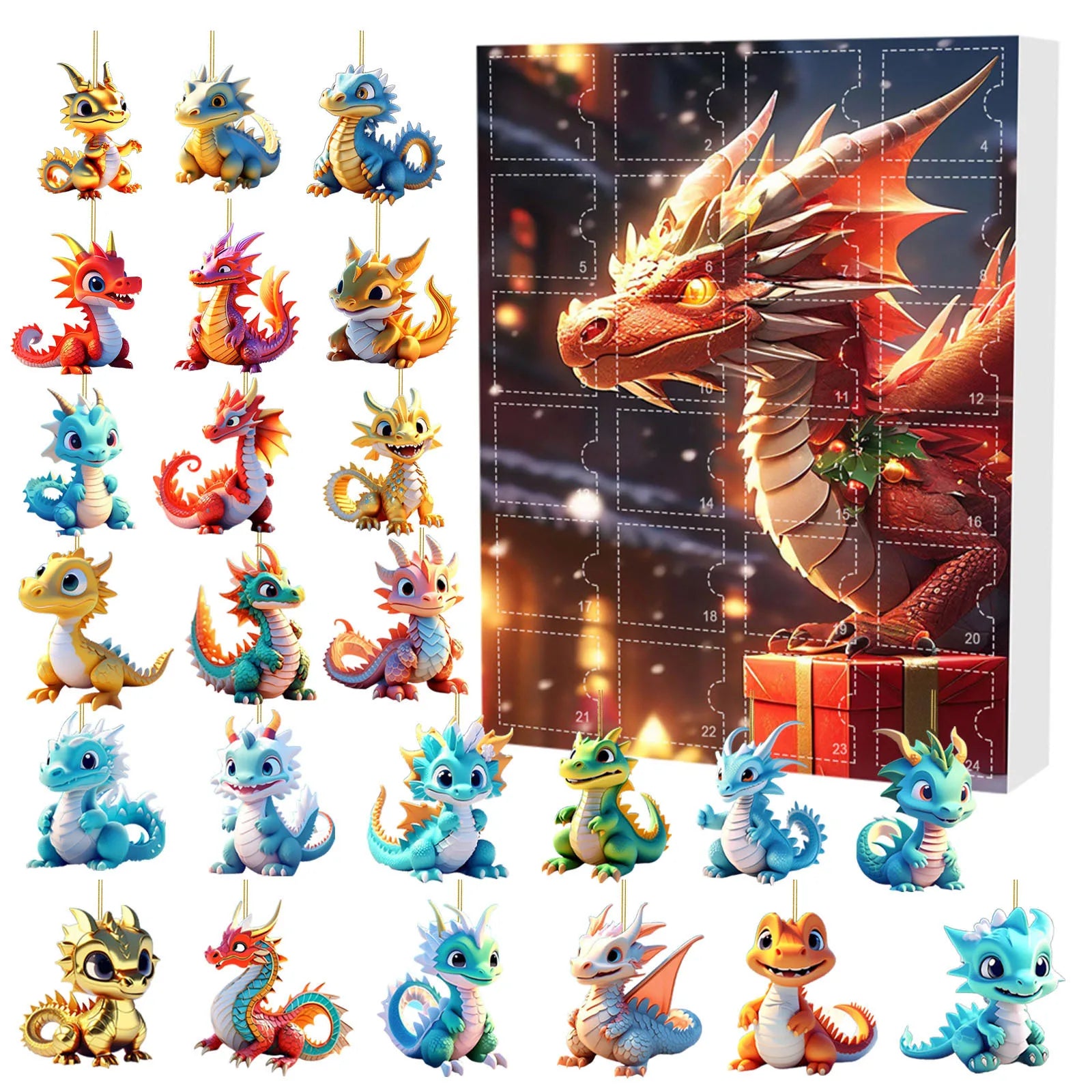 Drachen Adventskalender für Kinder