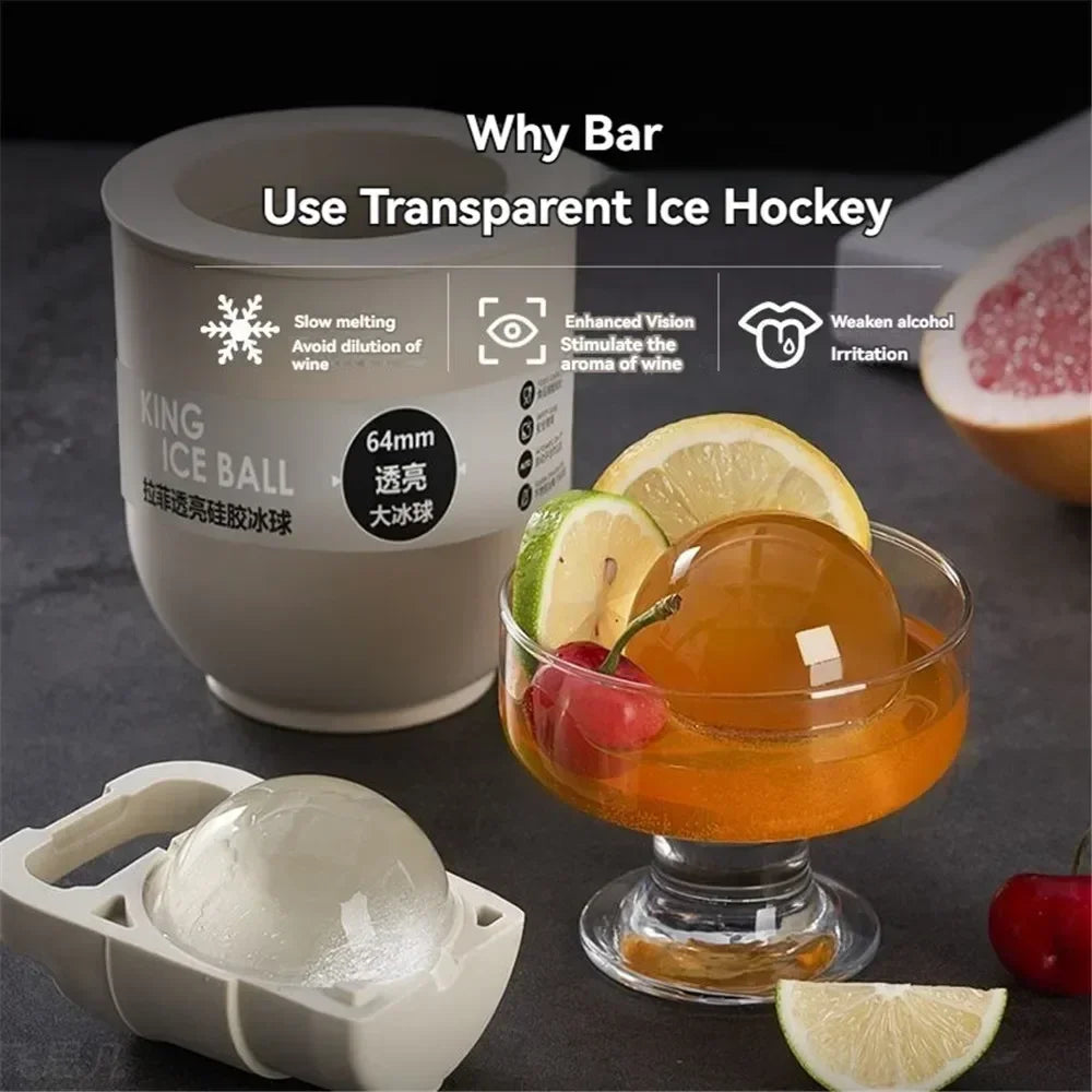 Eiswürfelform Kugel groß