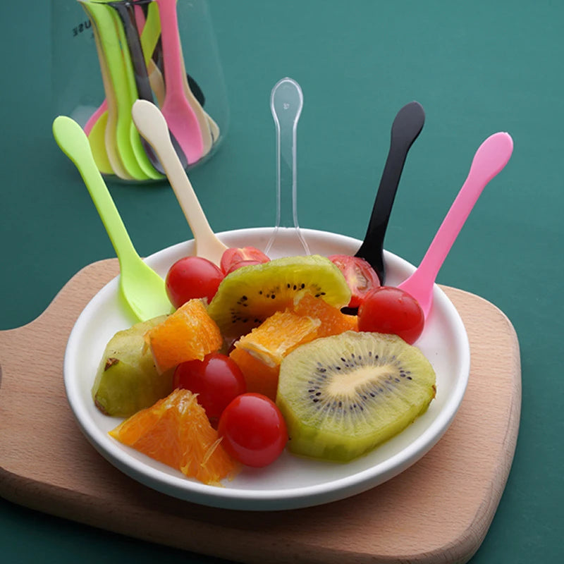 Plastiklöffel Mini – 100 Stück
