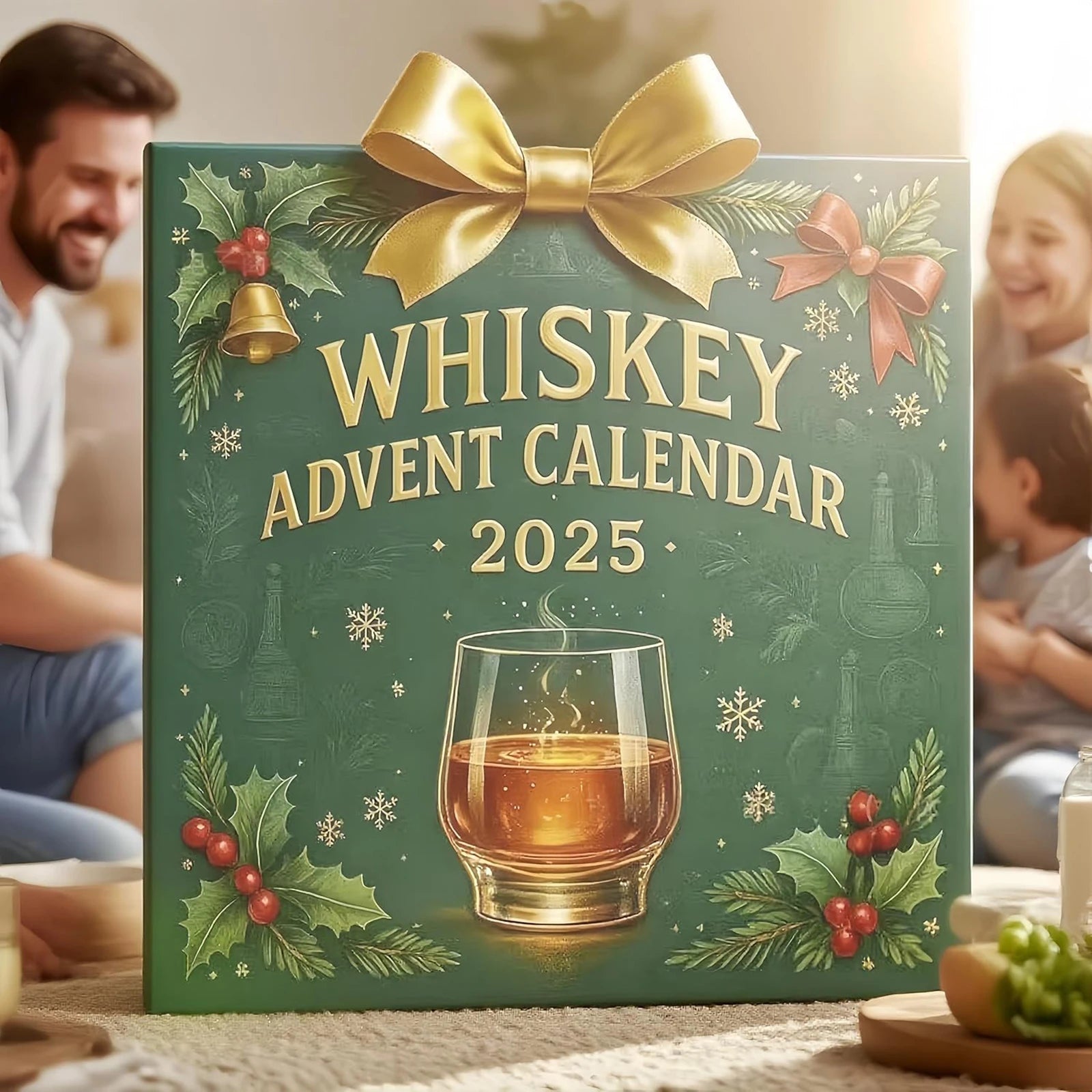 🎁 Premium Whiskey Adventskalender 2025 | 24 ausgewählte Whisky-Sorten als exklusives Weihnachtsgeschenk für Genießer