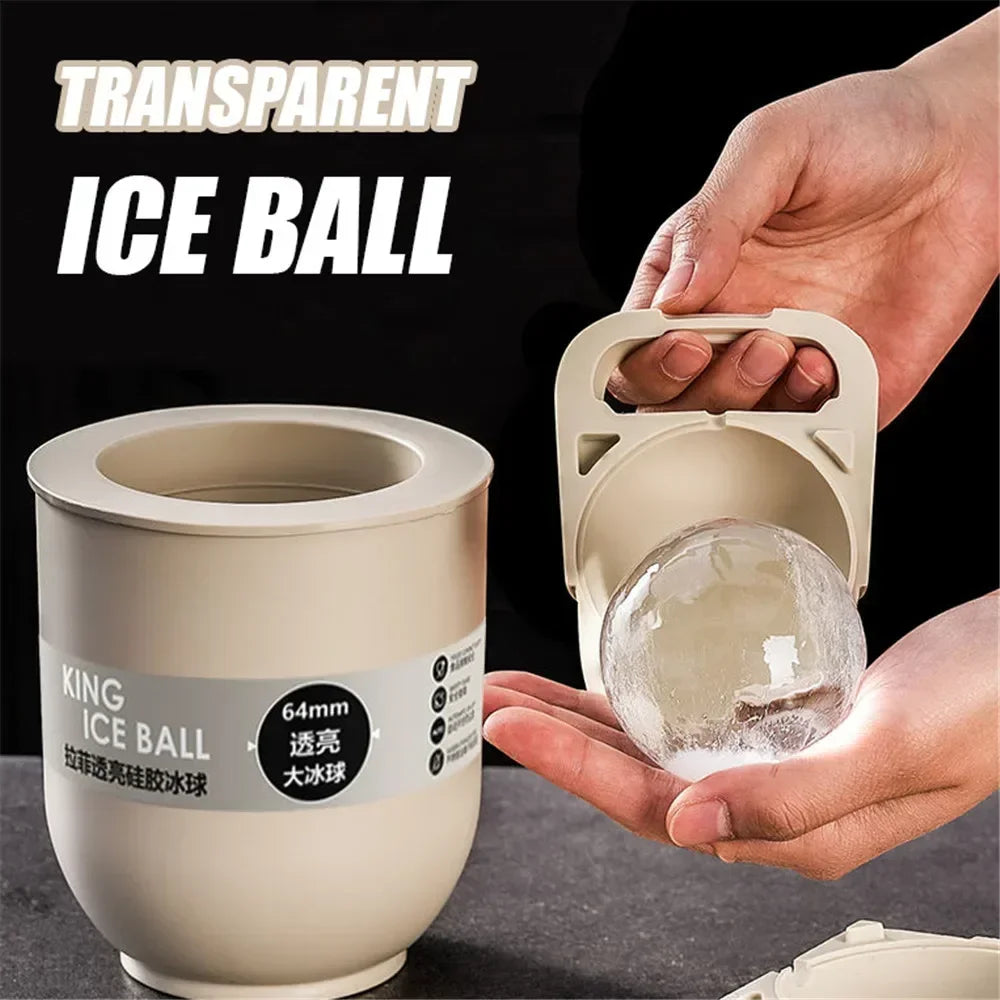 Eiswürfelform Kugel groß