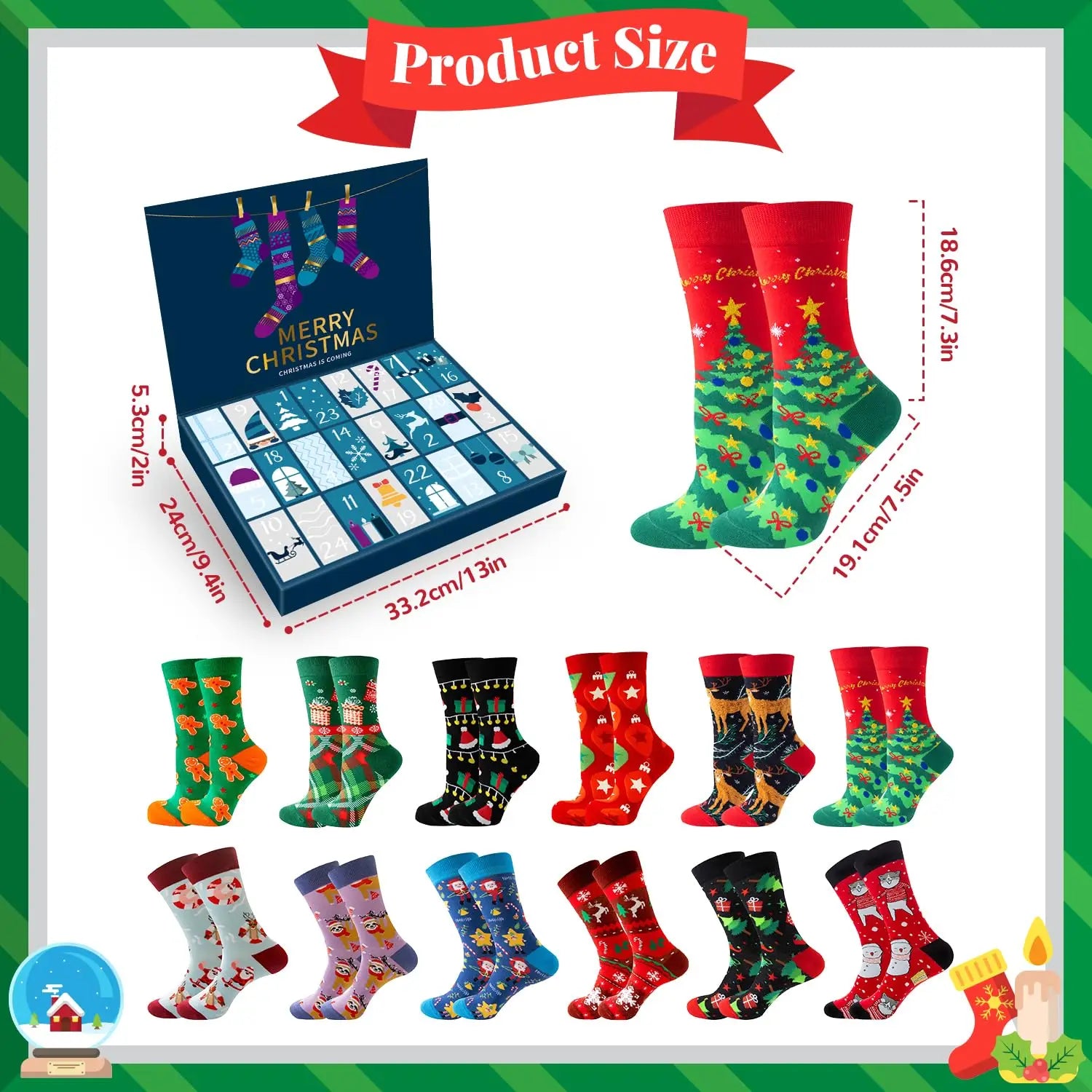 Socken Adventskalender