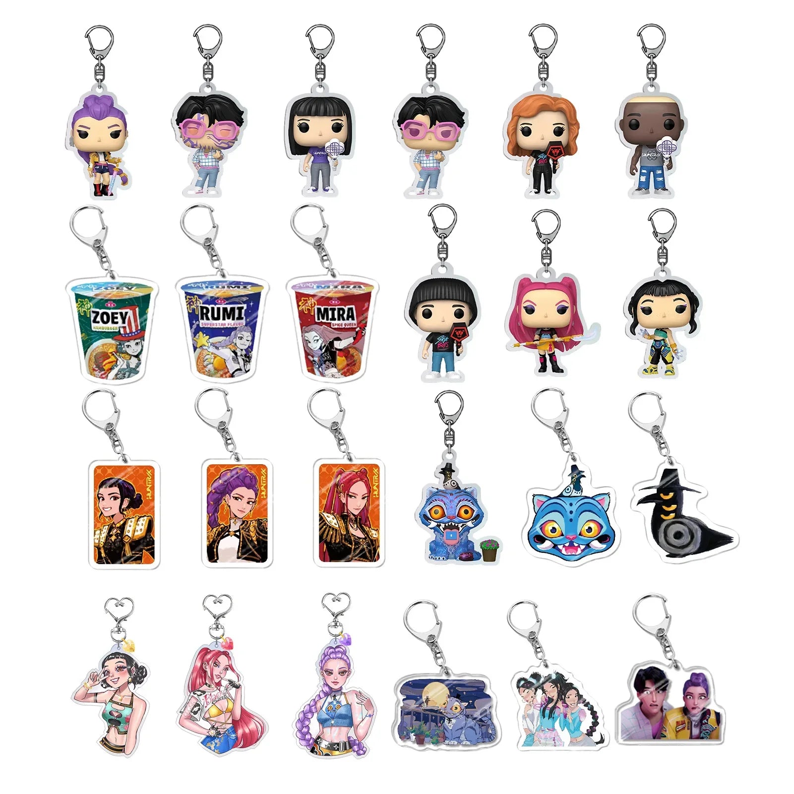 K-Pop Demon Hunters Adventskalender 2025 | 24 Überraschungen mit Rumi, Mira, Zoey & Tiger Sammlerstücken